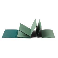 bloc fabriano leporello cromia verde 11,5×16 220g/m² 20 hojas art. nr. 19100723