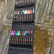 estuche posca 36 rotuladores pc 3m pc 5m
