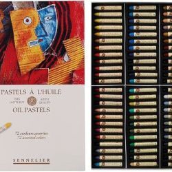 caja 72 pasteles al óleo sennelier art. nr. n132520.720