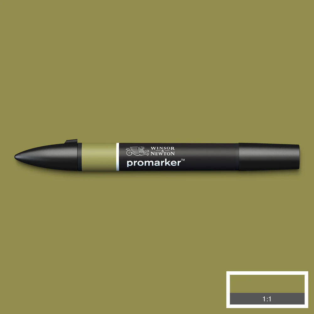 rotulador promarker winsor & newton olive green y724 art. nr. 0221829