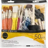 set 50 pinceles multi técnicas daler rowney art. nr. d216750090