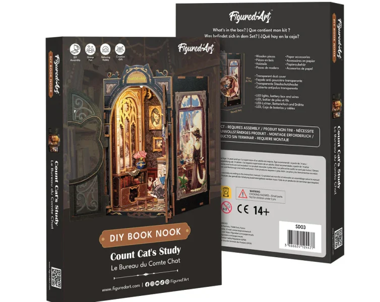 Book Nook – El Estudio del Conde Gato Art.-Nr. SD03