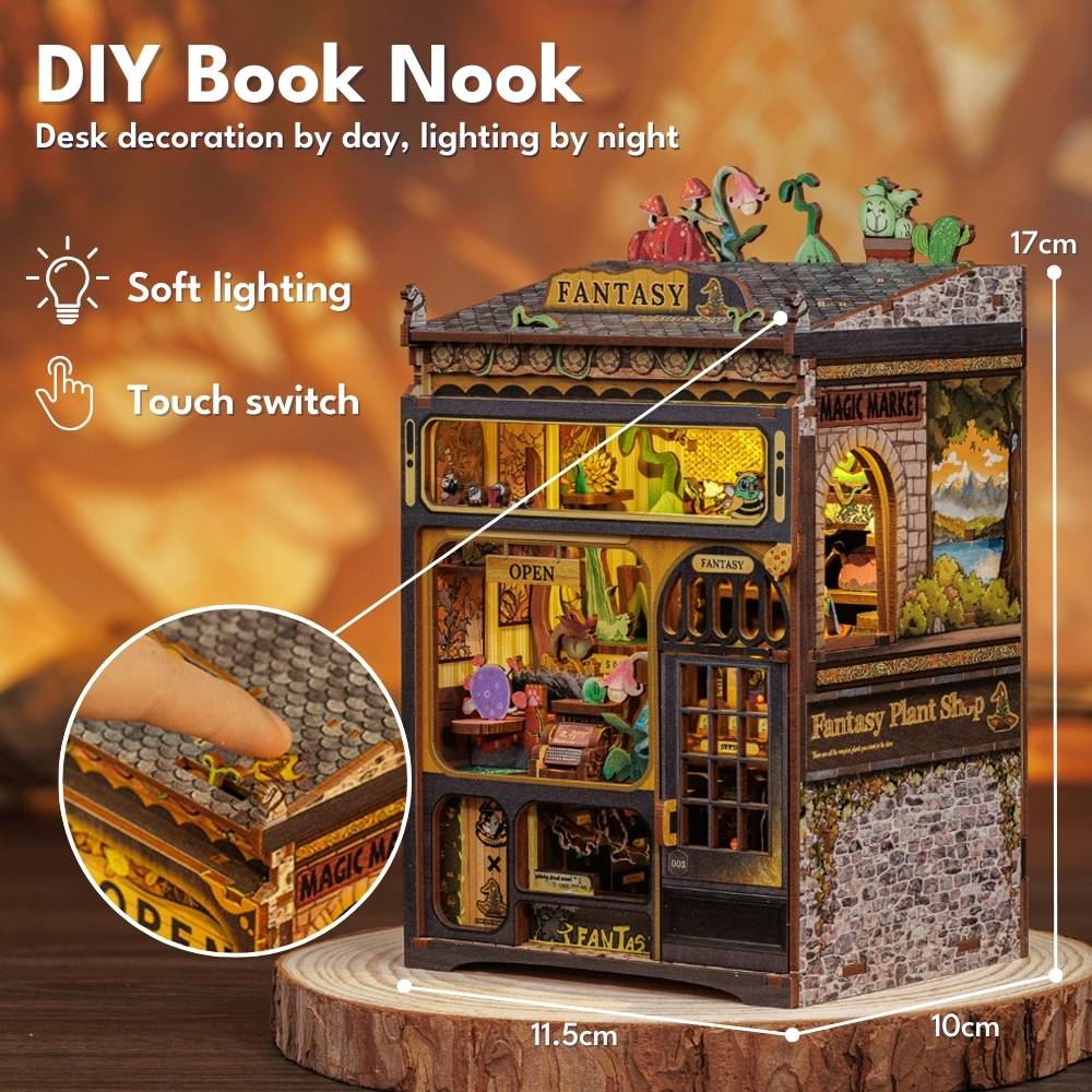 book nook la tienda de las plantas encantadas art. nr. cwga203