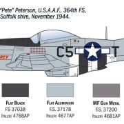 1:72 p 51d mustang aces art. nr. 1484