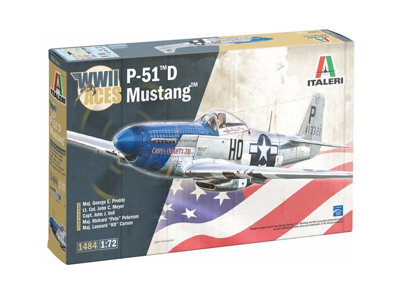 1:72 p 51d mustang aces art. nr. 1484