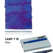 cartucho de tinta lamy t 10 azul art. nr. 1202077