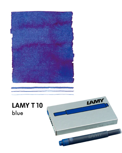 cartucho de tinta lamy t 10 azul art. nr. 1202077