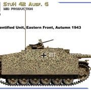 1:72 stuh 42 ausf. g mid production art. nr. 72115