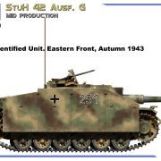 1:72 stuh 42 ausf. g mid production art. nr. 72115