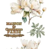 transfers decorativos 15x30cm 4 hojas magnolias art. nr. pfy 14764