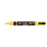 rotulador posca punta pincel – amarillo art. nr. pc 5br 2