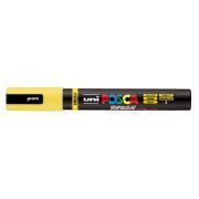 rotulador posca punta pincel – amarillo art. nr. pc 5br 2