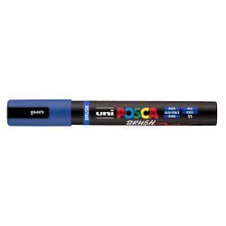 rotulador posca punta pincel azul art. nr. pc 5br 33