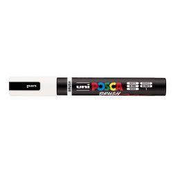 rotulador posca punta pincel – blanco art. nr. pc 5br 1