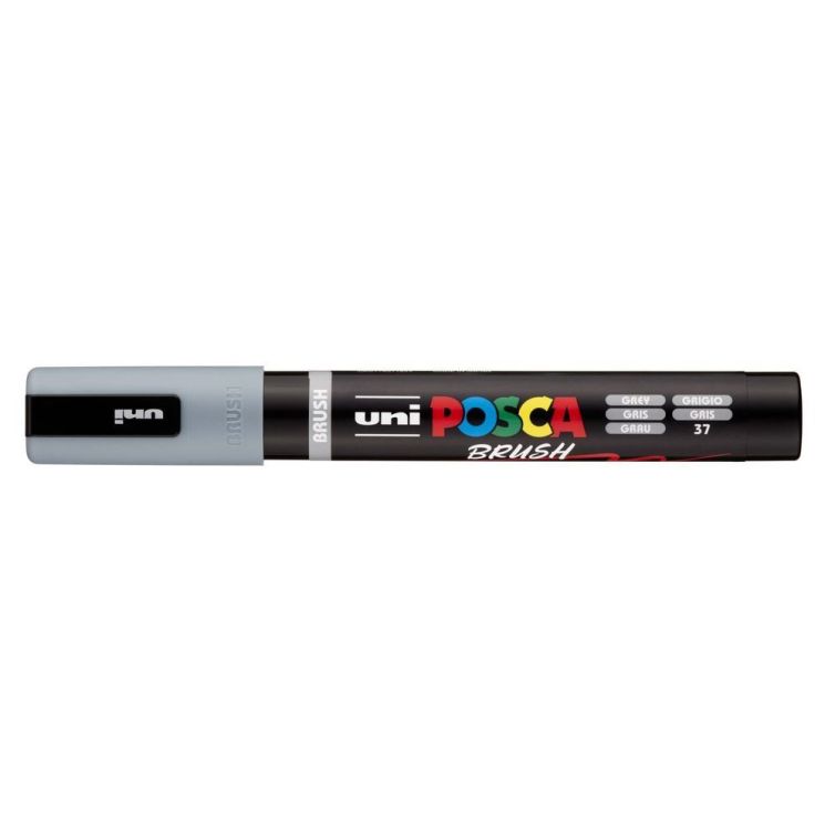 Rotulador Posca Punta Pincel – Gris Art.-Nr. PC-5BR-37