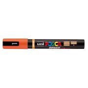rotulador posca punta pincel – naranja art. nr. pc 5br 4