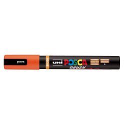 rotulador posca punta pincel – naranja art. nr. pc 5br 4