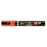 rotulador posca punta pincel – naranja art. nr. pc 5br 4