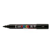 rotulador posca punta pincel negro art. nr. pc 5br 24