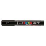 rotulador posca punta pincel negro art. nr. pc 5br 24