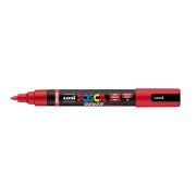 rotulador posca punta pincel – rojo art. nr. pc 5br 15