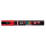 rotulador posca punta pincel – rojo art. nr. pc 5br 15
