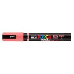rotulador posca punta pincel – rosa coral art. nr. pc 5br 66