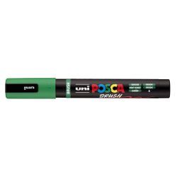 rotulador posca punta pincel verde art. nr. pc 5br 6