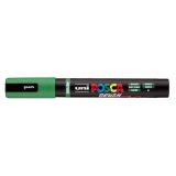 rotulador posca punta pincel verde art. nr. pc 5br 6