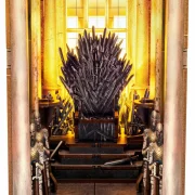 trono de hierro la casa del dragón de tiny adventure juego de tronos art. nr. 00531