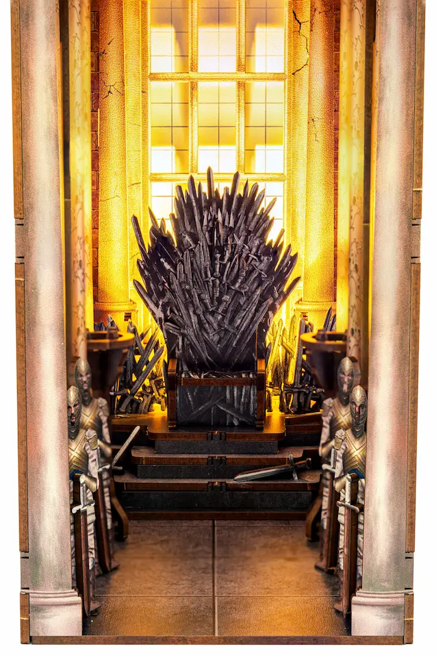 trono de hierro la casa del dragón de tiny adventure juego de tronos art. nr. 00531