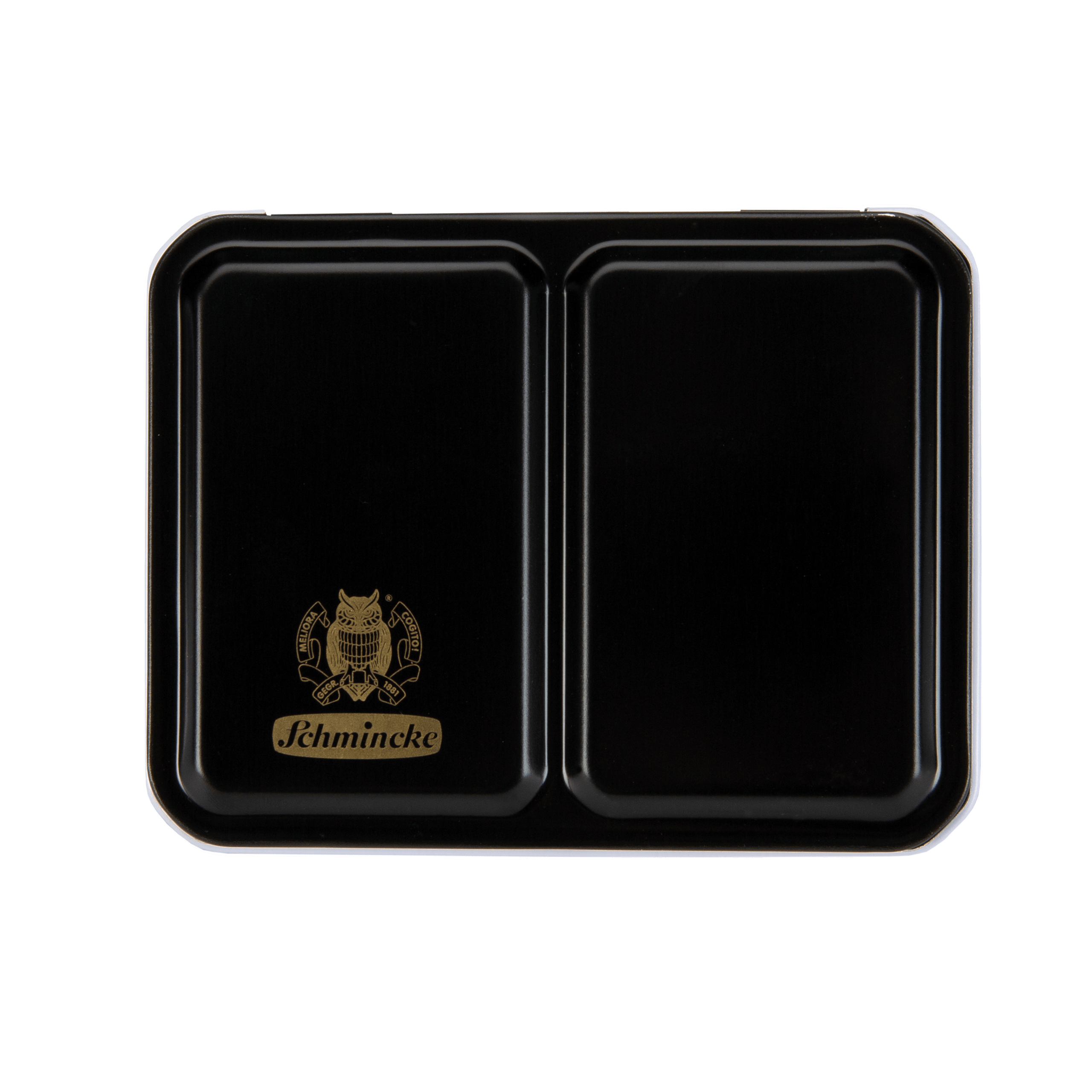 caja acuarelas schmincke horadam® 18 ½ godets + pincel + estuche de cuero art. nr. 74 660