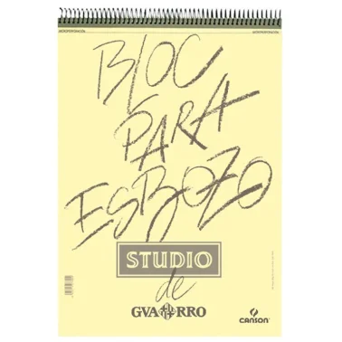 bloc esbozo canson® studio guarro a4 90g/m² 90+10 hojas art. nr. c200005600