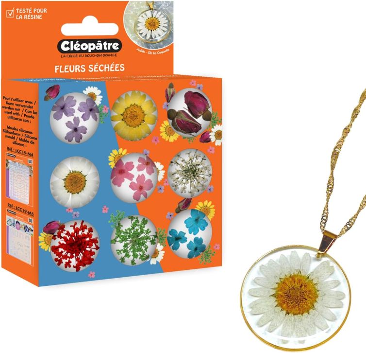 Kit 9 flores secas para resina Art.-Nr. LCC30-ACC2