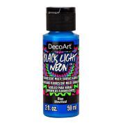 pintura acrílica black light neon decoart azul art. nr. bln05