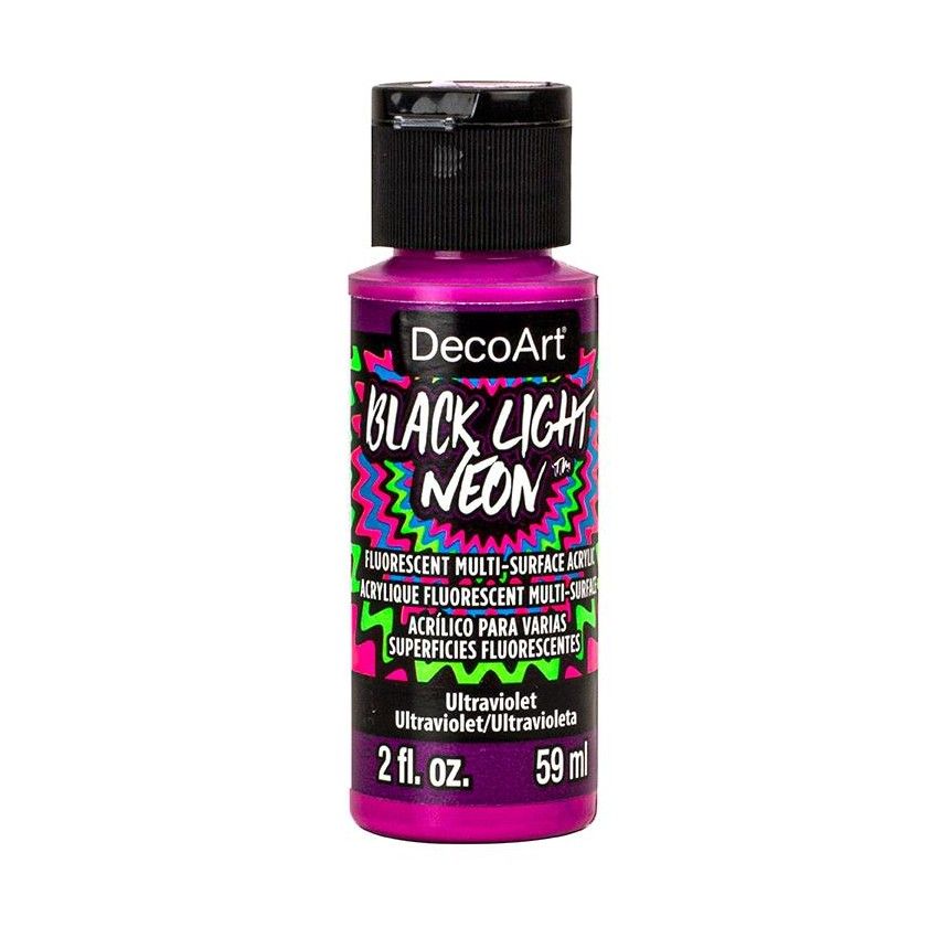 pintura acrílica black light neon ultravioleta art. nr. bln06