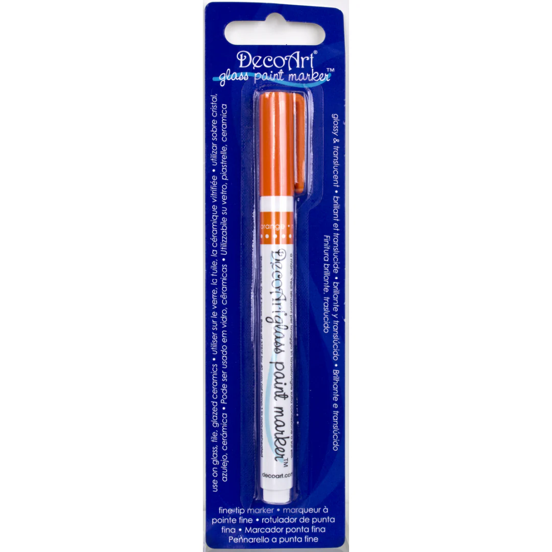rotulador para cristal y cerámica – naranja art. nr. dgpm06