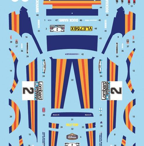 1:24 Ford Escort RS 1800 Mk.II Lombard RAC Rally Art.-Nr. 3650