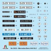 1:24 mercedes benz 500 slc art .nr. 3633