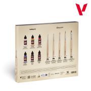 ultimate miniature set: paint & brushes de vallejo art. nr. 72.206