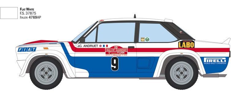 1:24 Fiat 131 Abarth 1977 San Remo Rally Winner Art.-Nr. 3621