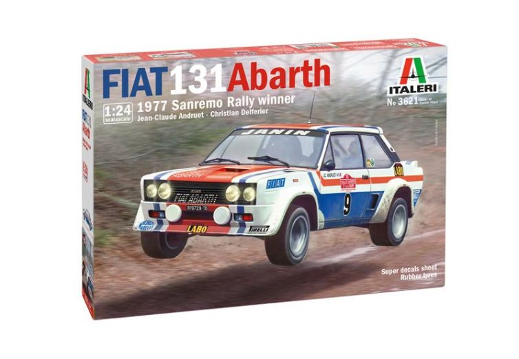 1:24 Fiat 131 Abarth 1977 San Remo Rally Winner Art.-Nr. 3621