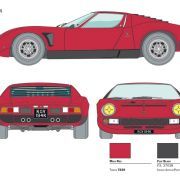 1:24 lamborghini miura jota svj art. nr. 3649