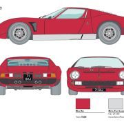 1:24 lamborghini miura jota svj art. nr. 3649