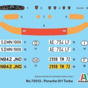 1:24 porsche 911 turbo set completo de iniciación art. nr. 72013