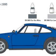 1:24 porsche 911 turbo set completo de iniciación art. nr. 72013