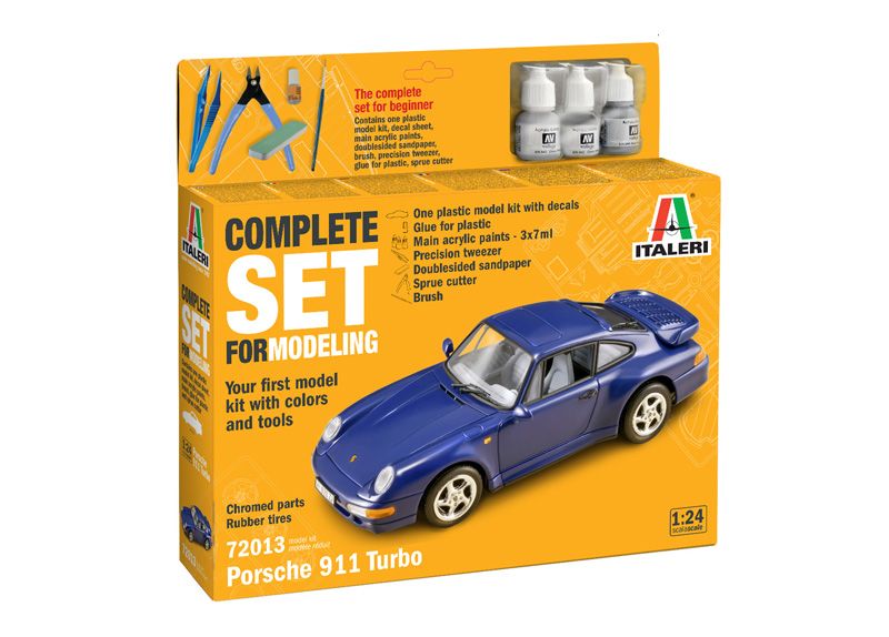 1:24 porsche 911 set completo de iniciación art. nr. 72013