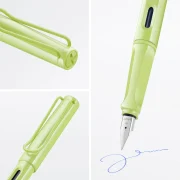pluma estilográfica lamy safari – spring green art. nr. 1237168