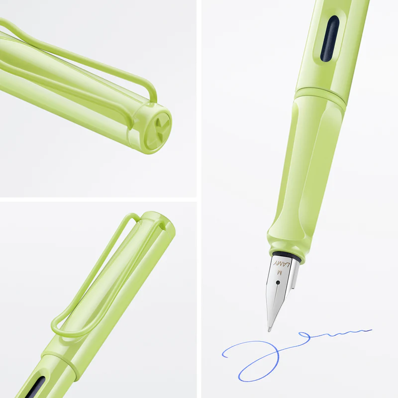 pluma estilográfica lamy safari – spring green art. nr. 1237168