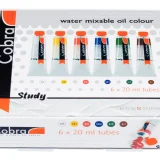 set Óleo al agua cobra artist 6 x 20 ml art. nr. 25820406